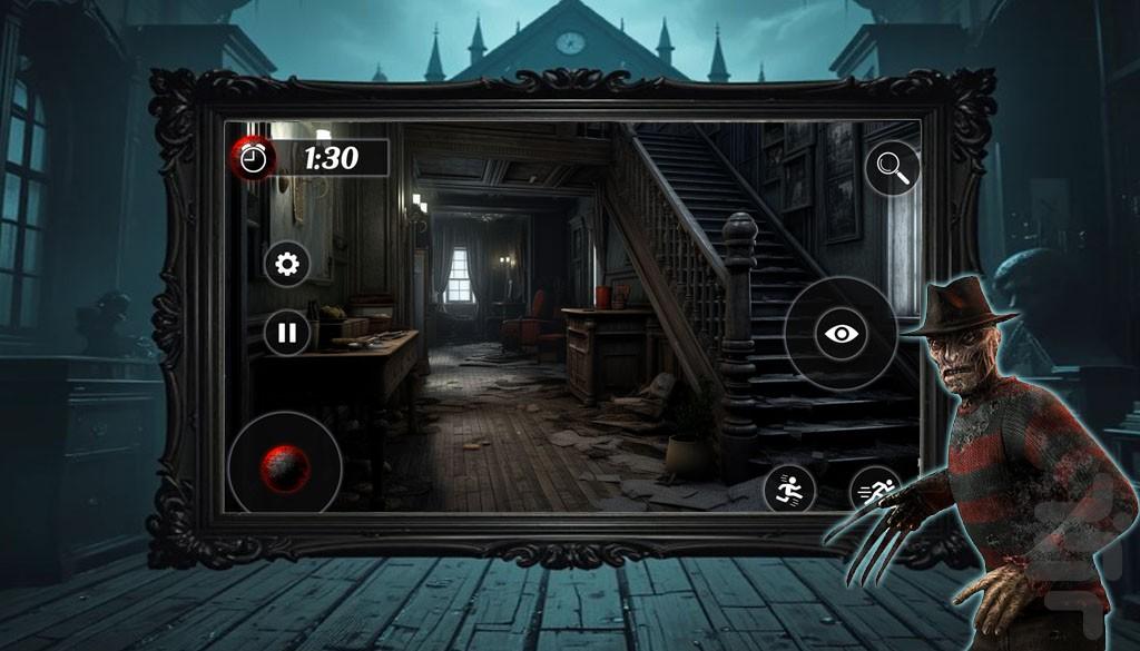 بازی ترسناک | جن گیر - عکس بازی موبایلی اندروید