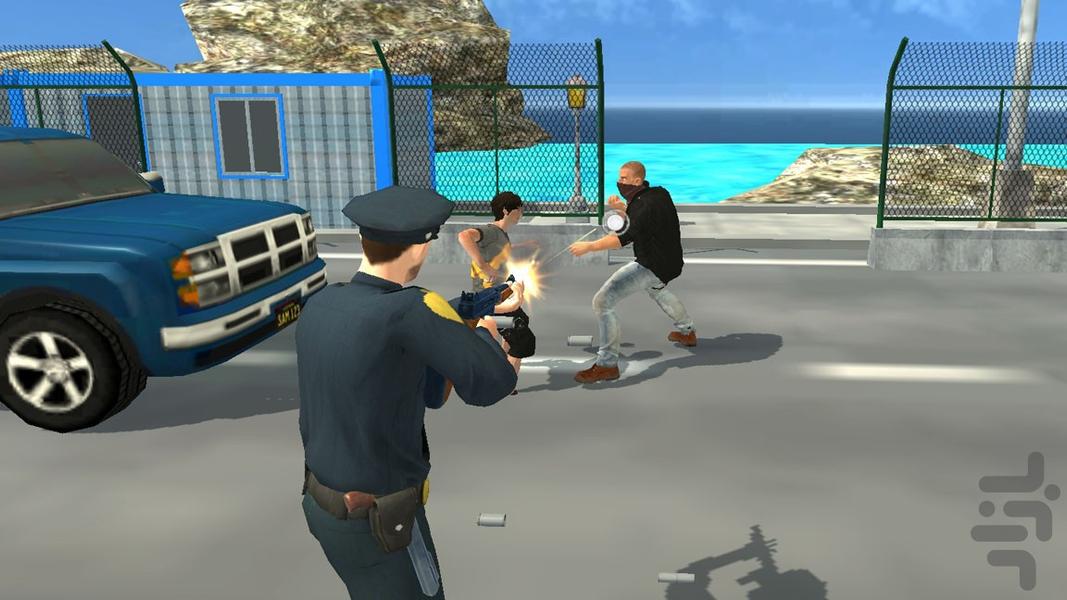 بازی تیراندازی پلیس - Gameplay image of android game