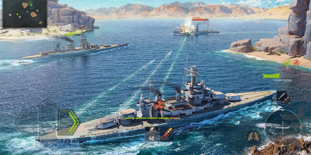 بازی ناو جنگی - Gameplay image of android game