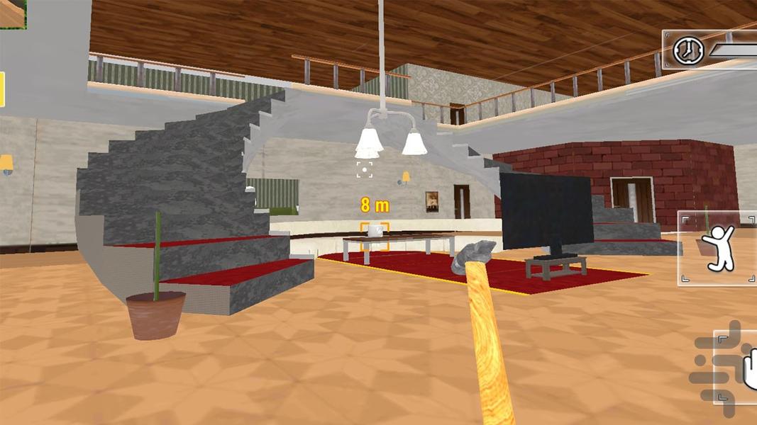بازی ترسناک معلم - Gameplay image of android game