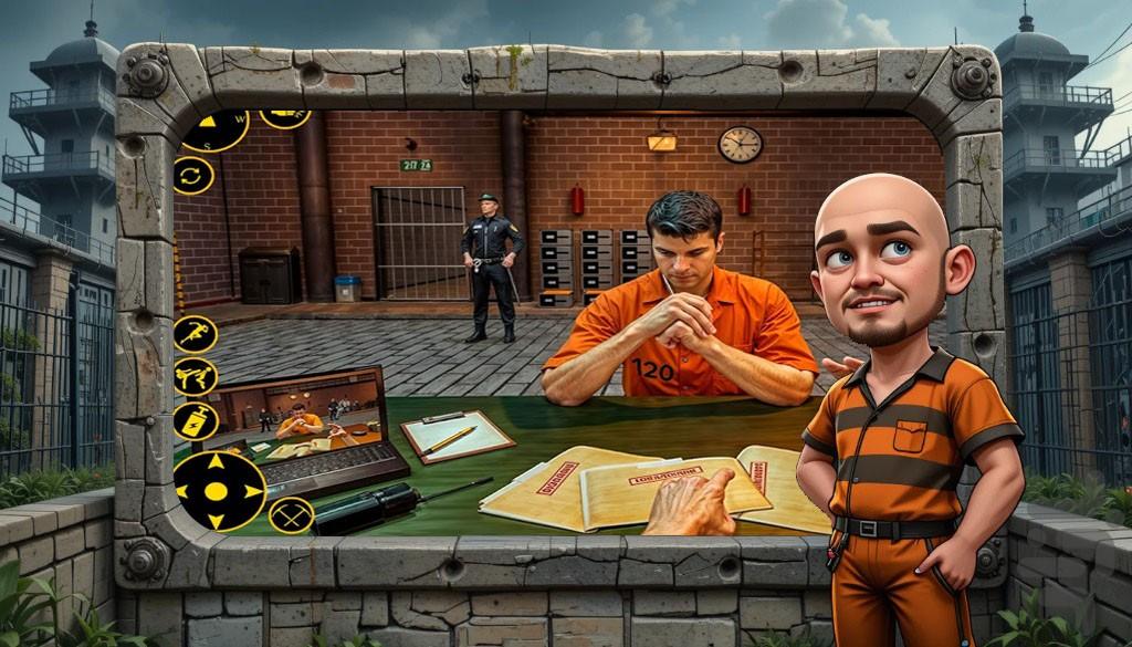 بازی فرار از زندان - عکس بازی موبایلی اندروید