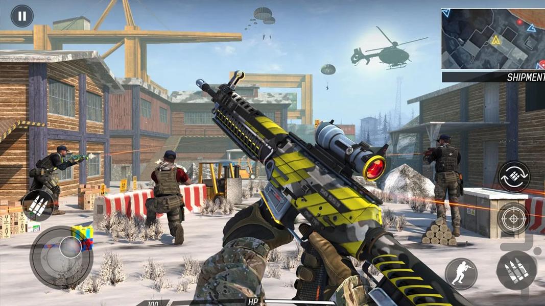 بازی تفنگی شلیک - Gameplay image of android game
