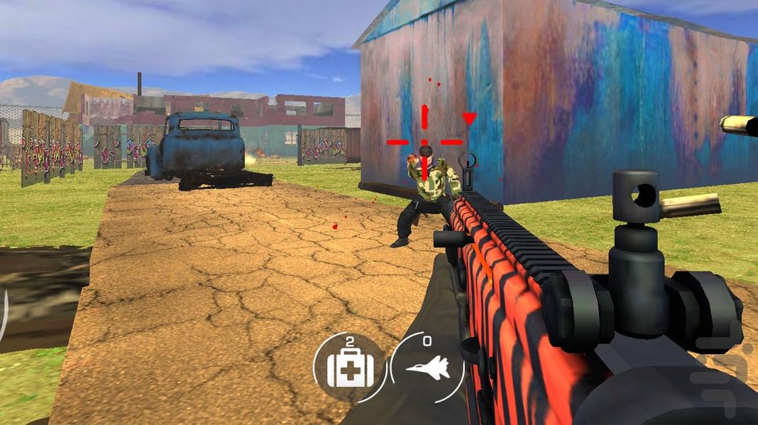 بازی تفنگی شلیک مرگبار - Gameplay image of android game