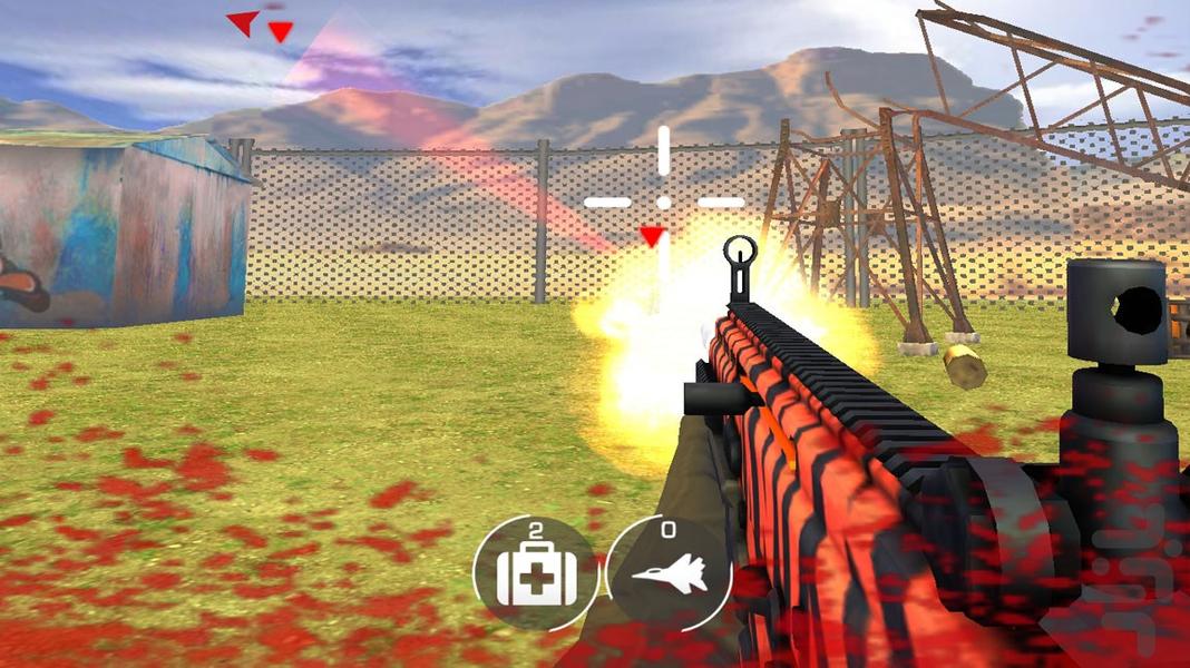 بازی تفنگی شلیک مرگبار - Gameplay image of android game