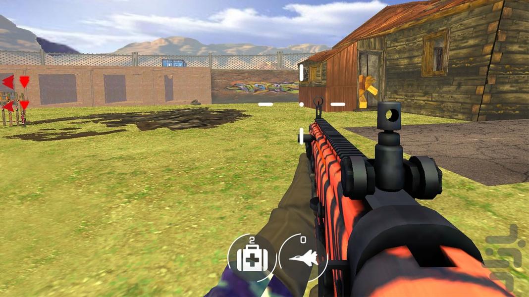 بازی تفنگی شلیک مرگبار - Gameplay image of android game