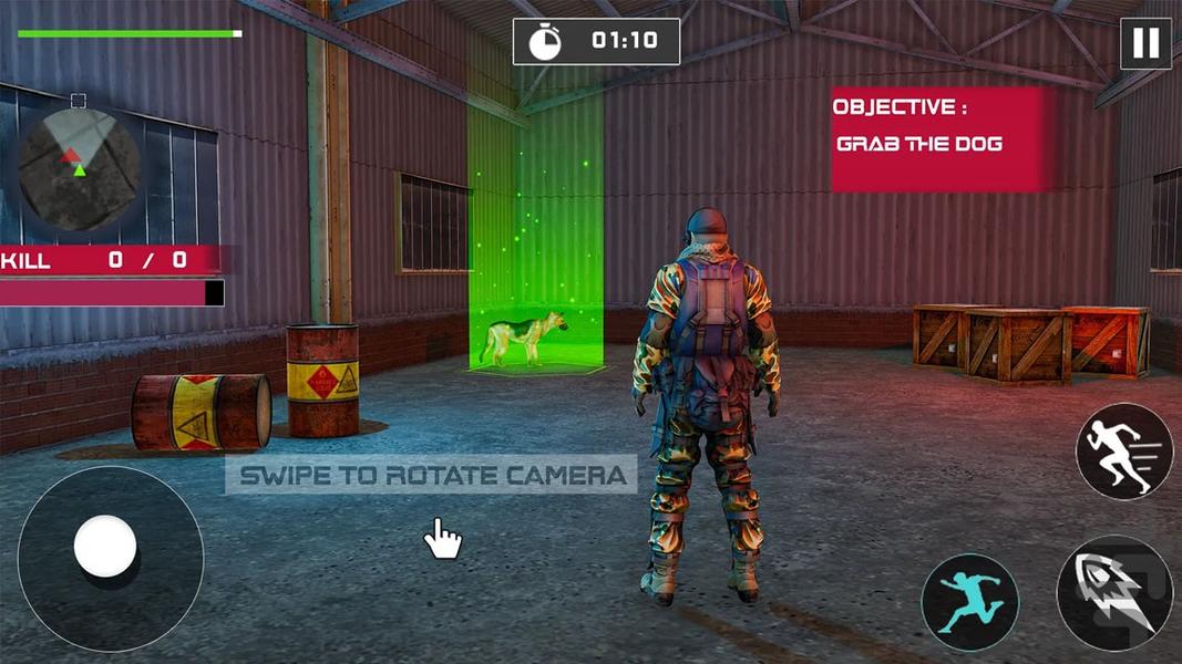 بازی جاسوس - Gameplay image of android game