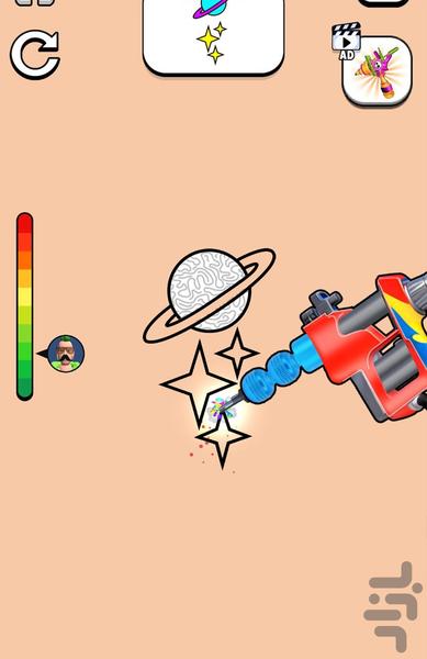 بازی شبیه ساز تتو - Gameplay image of android game