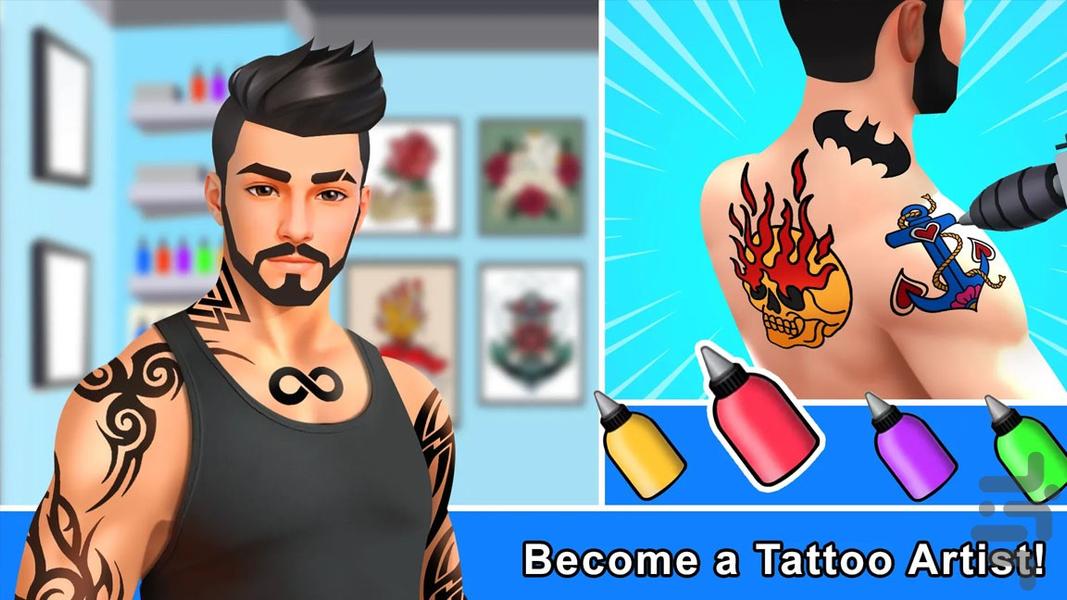 بازی شبیه ساز تتو - Gameplay image of android game