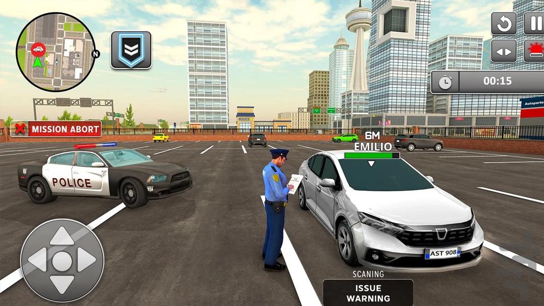 بازی پلیسی - Gameplay image of android game