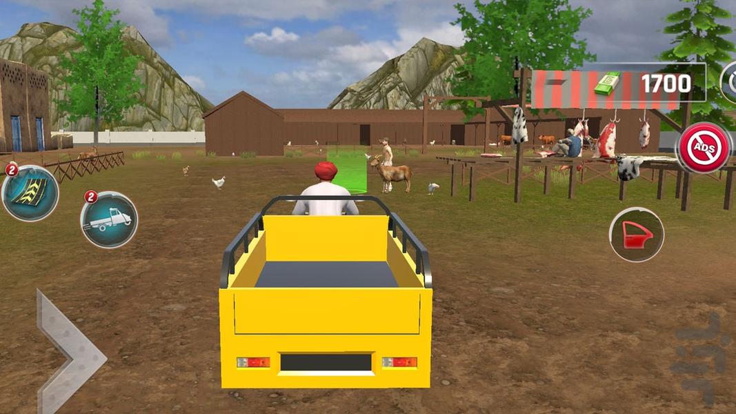 ماشین بازی حمل حیوانات - Gameplay image of android game