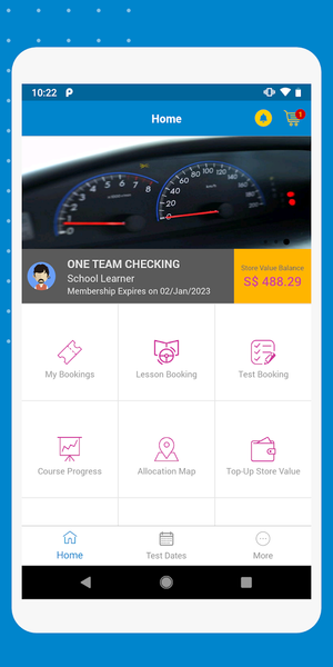 ComfortDelGro Driving Centre - Image screenshot of android app