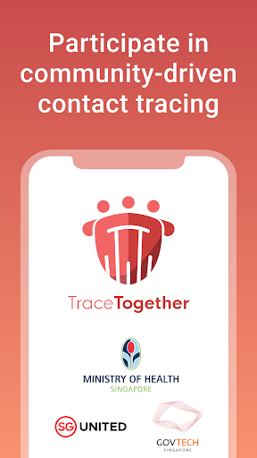 TraceTogether - Image screenshot of android app