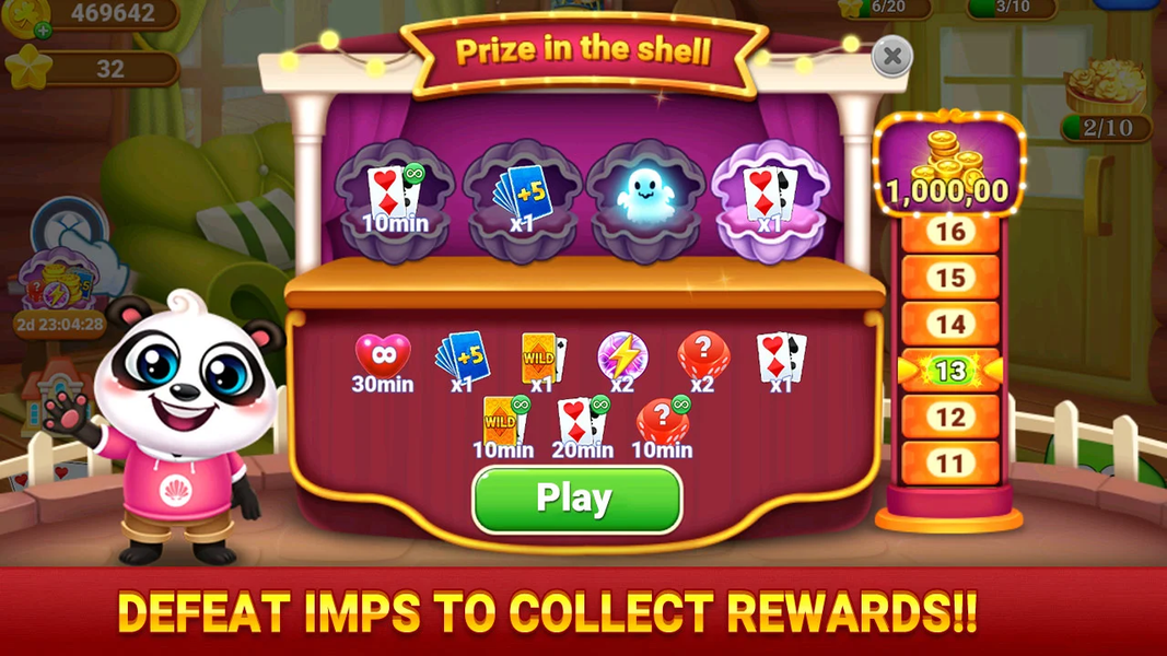 Solitaire TriPeaks Farm - Gameplay image of android game