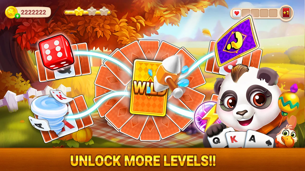 Solitaire TriPeaks Farm - Gameplay image of android game