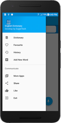 English Dictionary - عکس برنامه موبایلی اندروید