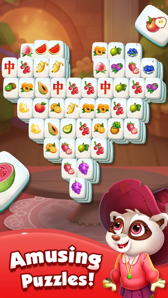 Mahjong Solitaire - Gameplay image of android game