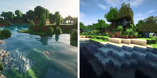 Shader Mod for Minecraft - عکس برنامه موبایلی اندروید