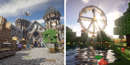 Shader Mod for Minecraft - عکس برنامه موبایلی اندروید