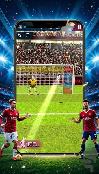 بازی فوتبال لیگ برتر - عکس بازی موبایلی اندروید