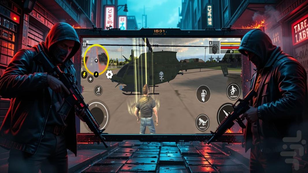 بازی گنگستری تفنگی - عکس بازی موبایلی اندروید