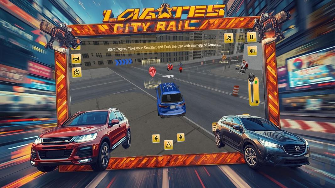 بازی ماشین شاسی بلند - Gameplay image of android game