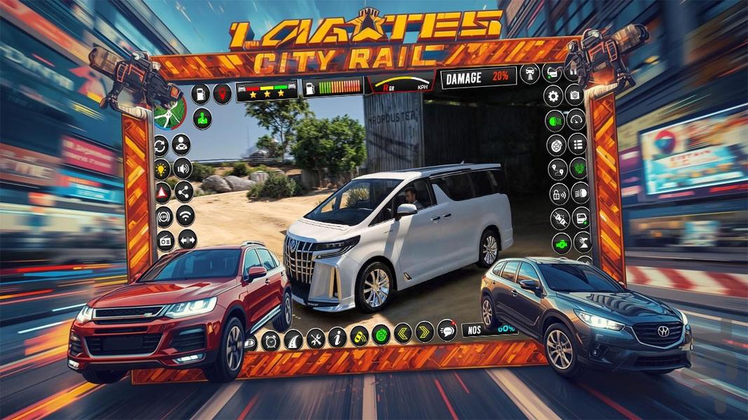 بازی ماشین شاسی بلند - Gameplay image of android game