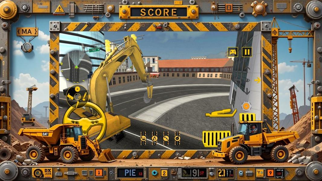 بازی بیل مکانیکی - Gameplay image of android game