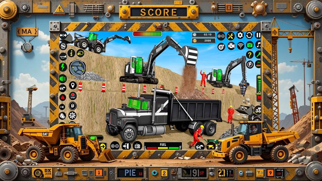 بازی بیل مکانیکی - Gameplay image of android game