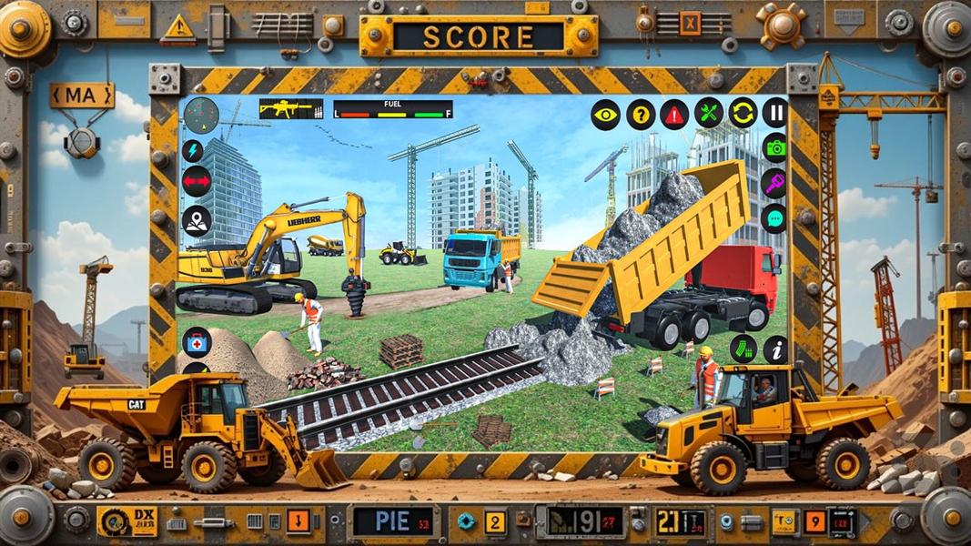 بازی بیل مکانیکی - Gameplay image of android game