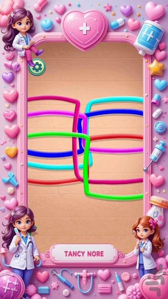 بازی دخترانه دکتری - Gameplay image of android game