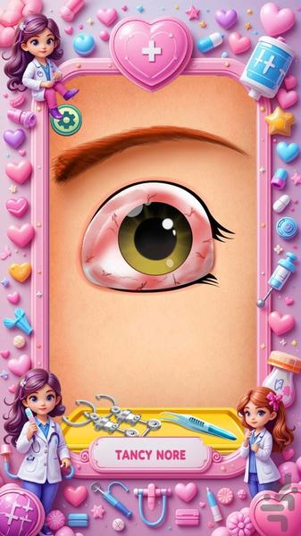 بازی دخترانه دکتری - Gameplay image of android game