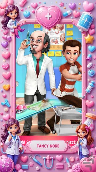 بازی دخترانه دکتری - Gameplay image of android game