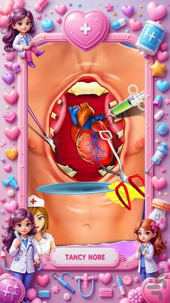 بازی دخترانه دکتری - Gameplay image of android game