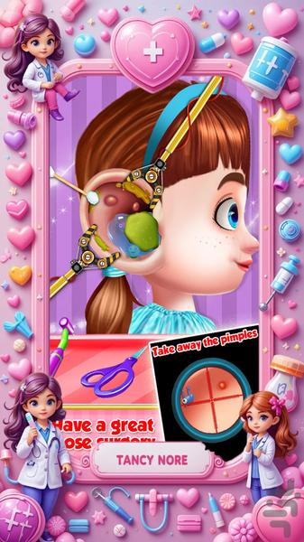 بازی دخترانه دکتری - Gameplay image of android game