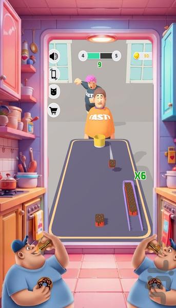 بازی پسر چاقالو - Gameplay image of android game