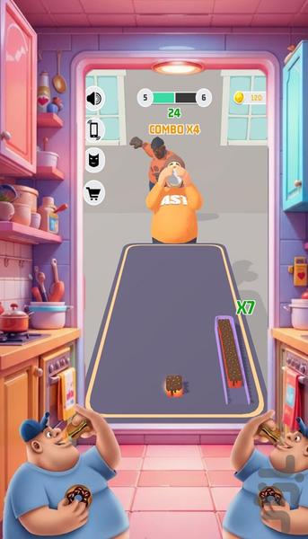 بازی پسر چاقالو - Gameplay image of android game