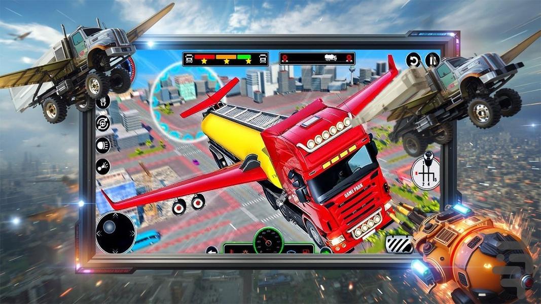 بازی ماشین سنگین پرنده - Gameplay image of android game