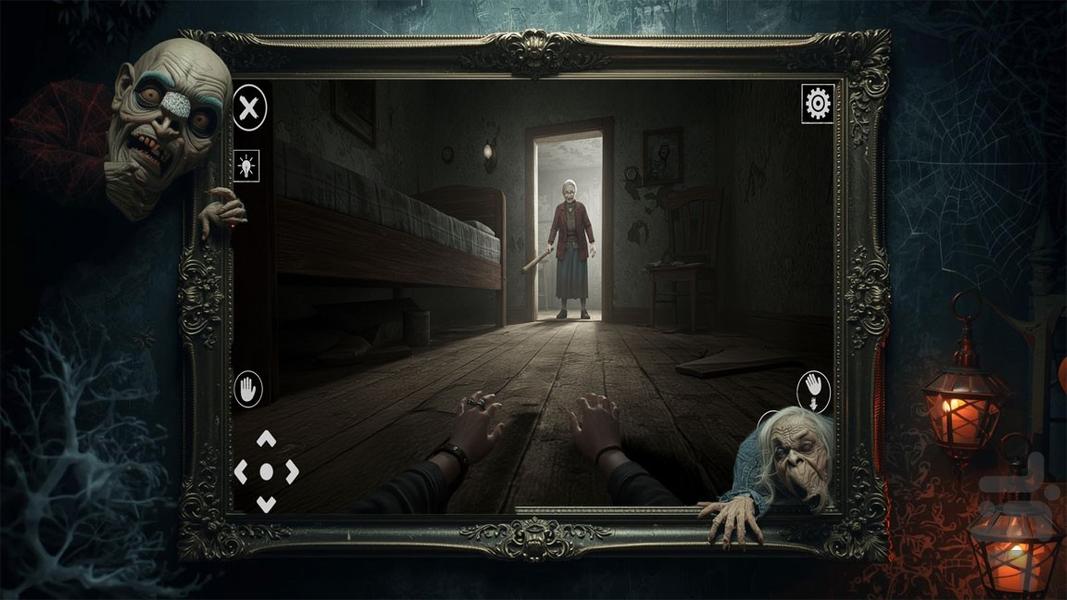 بازی ترسناک مادربزرگ - Gameplay image of android game