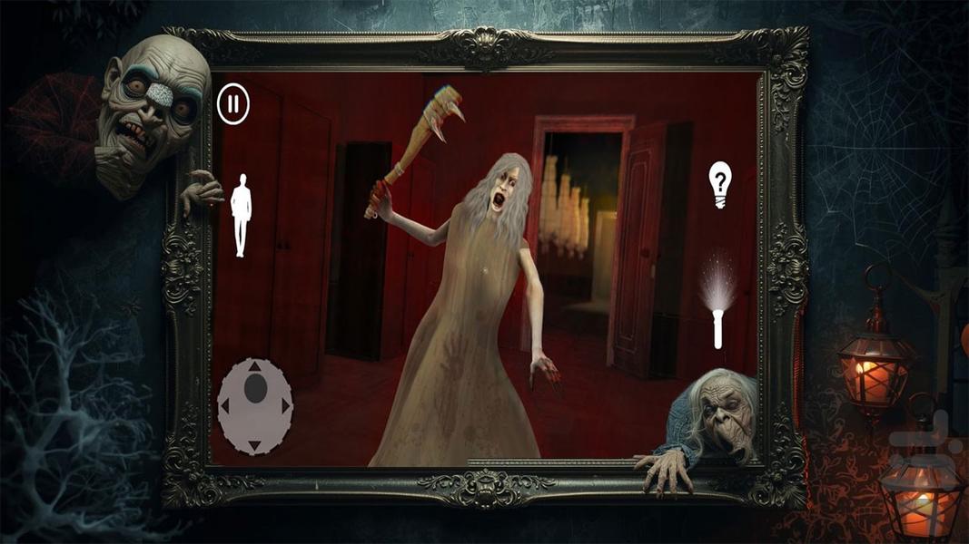 بازی ترسناک مادربزرگ - Gameplay image of android game