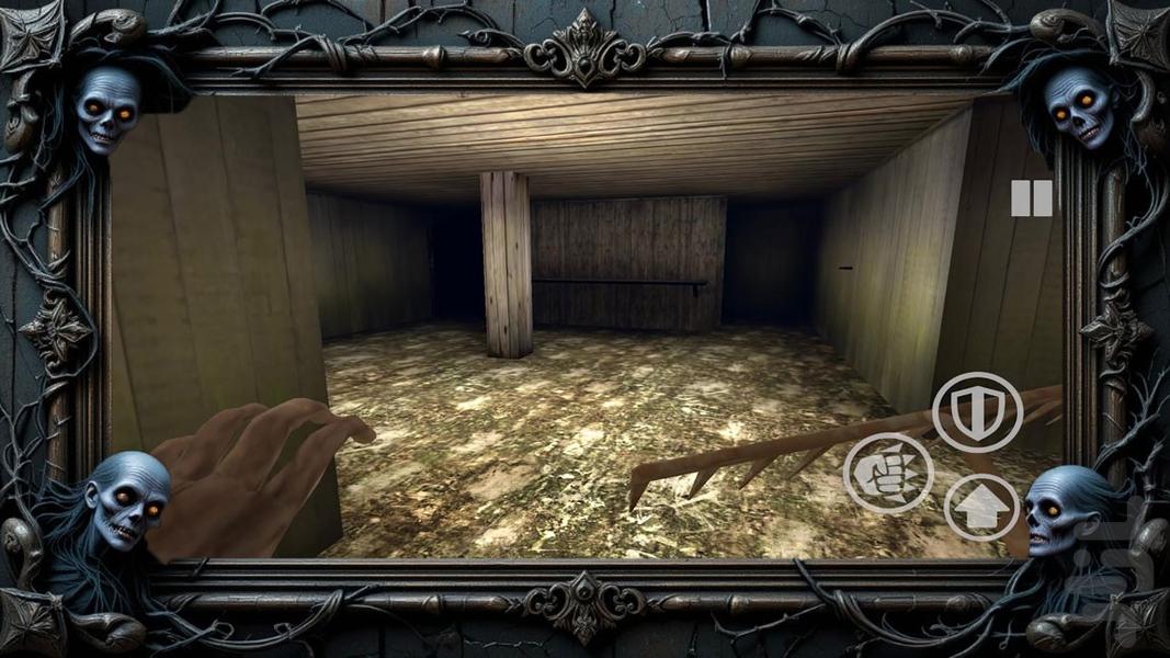 بازی ترسناک گرنی ۲ - Gameplay image of android game