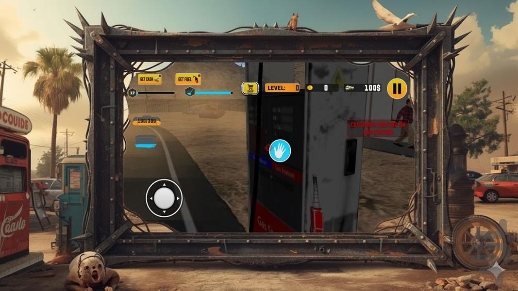 بازی پمپ بنزین - Gameplay image of android game