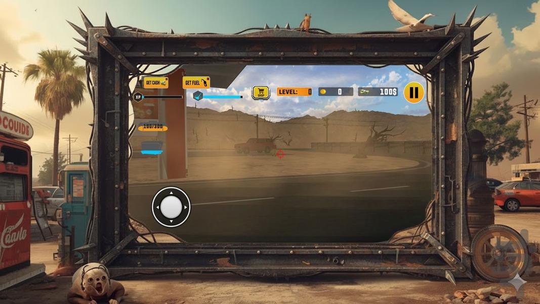 بازی پمپ بنزین - Gameplay image of android game
