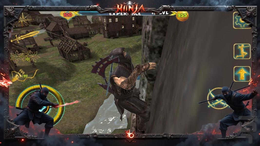 بازی نینجا ارایشی - Gameplay image of android game