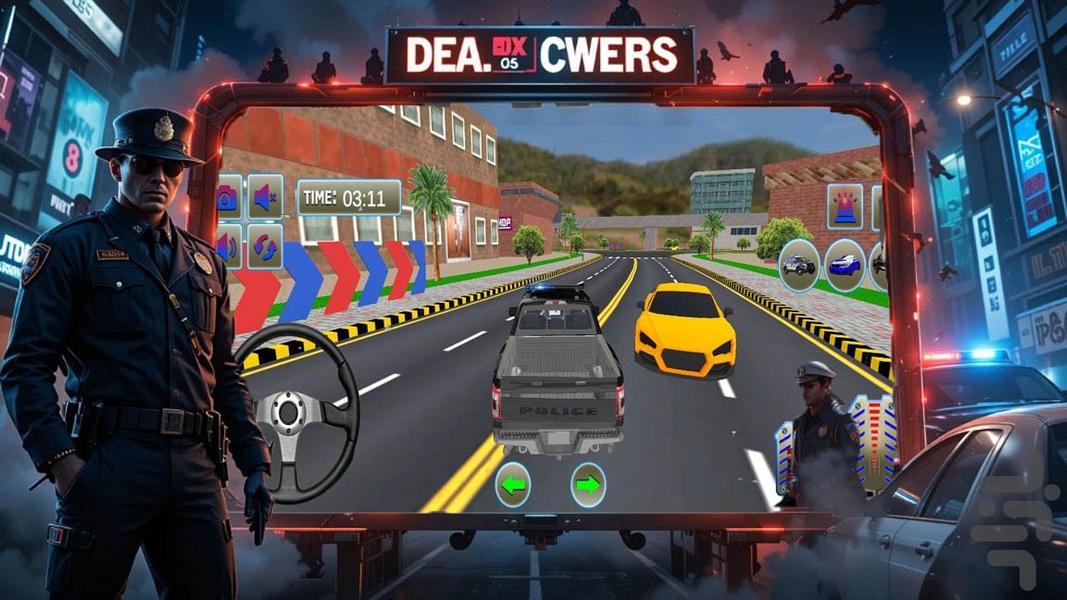 بازی دزد و پلیس - Gameplay image of android game