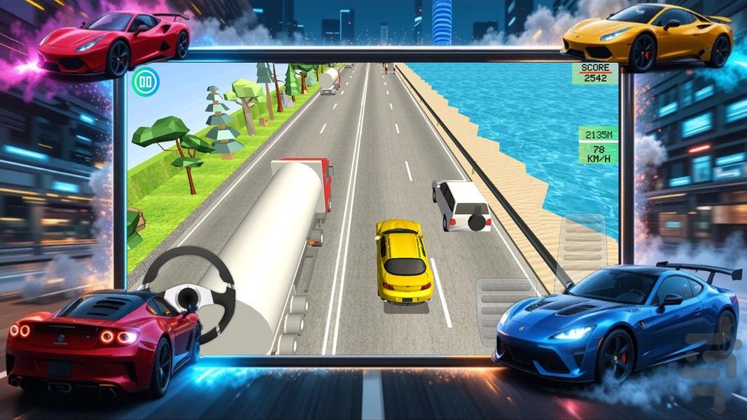 ماشین بازی امتیازی - Gameplay image of android game