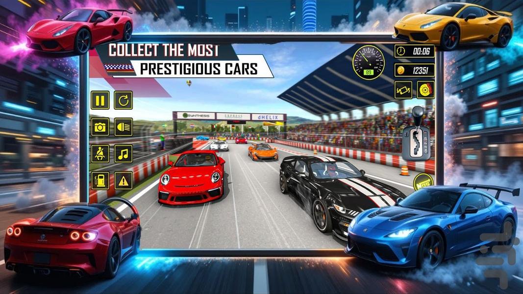 ماشین بازی امتیازی - Gameplay image of android game