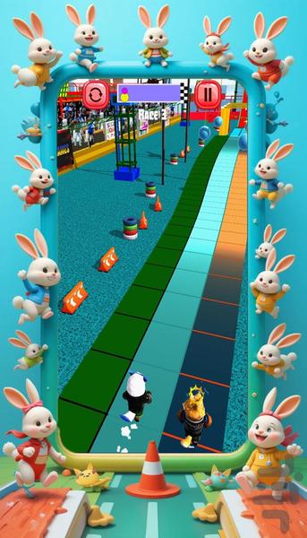بازی دخترانه خرگوش - Gameplay image of android game