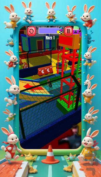 بازی دخترانه خرگوش - Gameplay image of android game