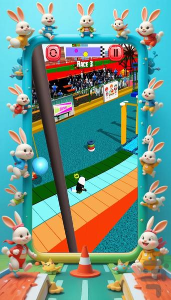 بازی دخترانه خرگوش - Gameplay image of android game