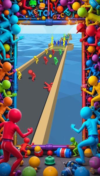 بازی هجوم ادمک ها - Gameplay image of android game